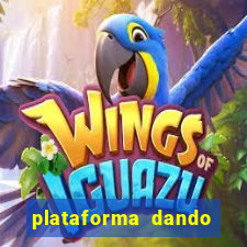 plataforma dando bonus de cadastro